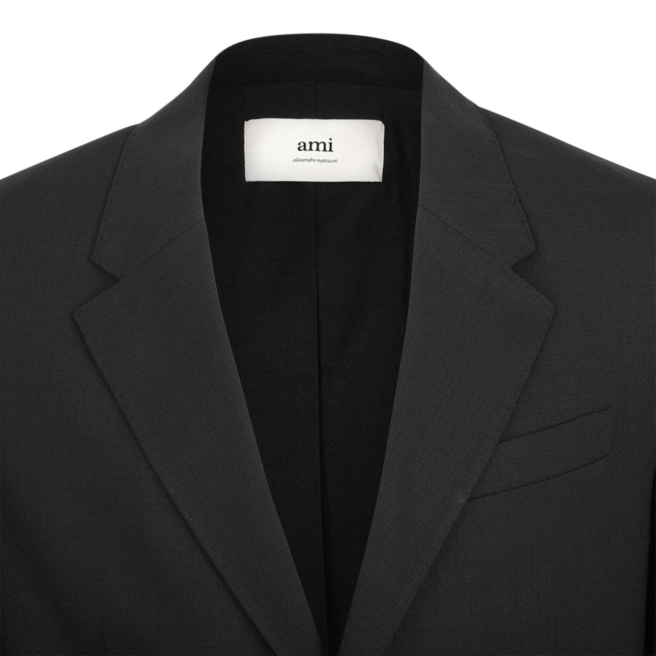 AMI PARIS Men's Virgin Wool Outerwear Jacket