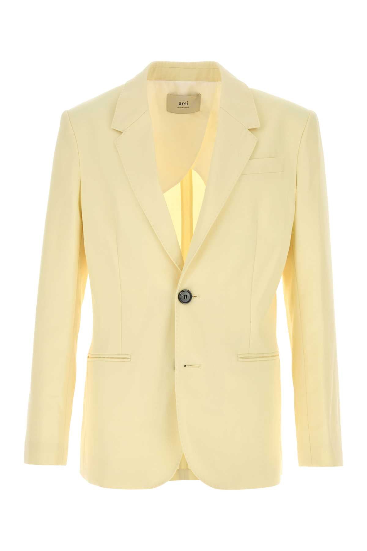 AMI PARIS Wool Blazer for Men - SS25 Collection
