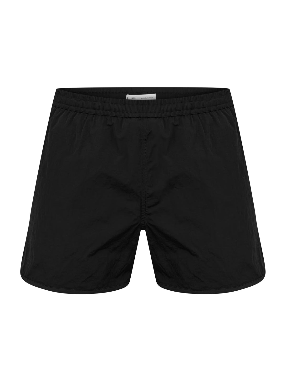 AMI PARIS Logo Plaque Mini Swim Shorts