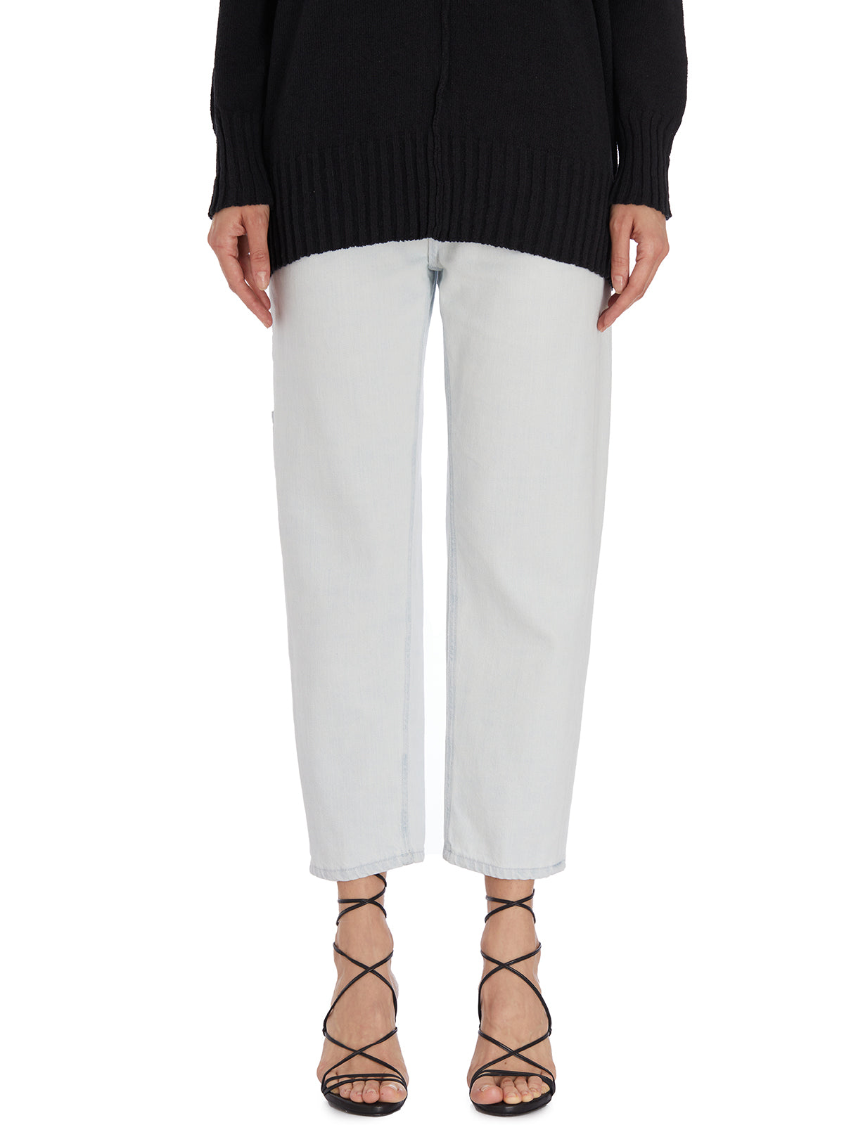 DONDUP Cropped Denim Trousers Size 26