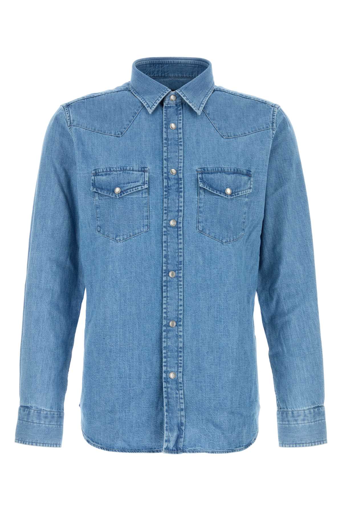 TOM FORD Slim Fit Western Denim Shirt