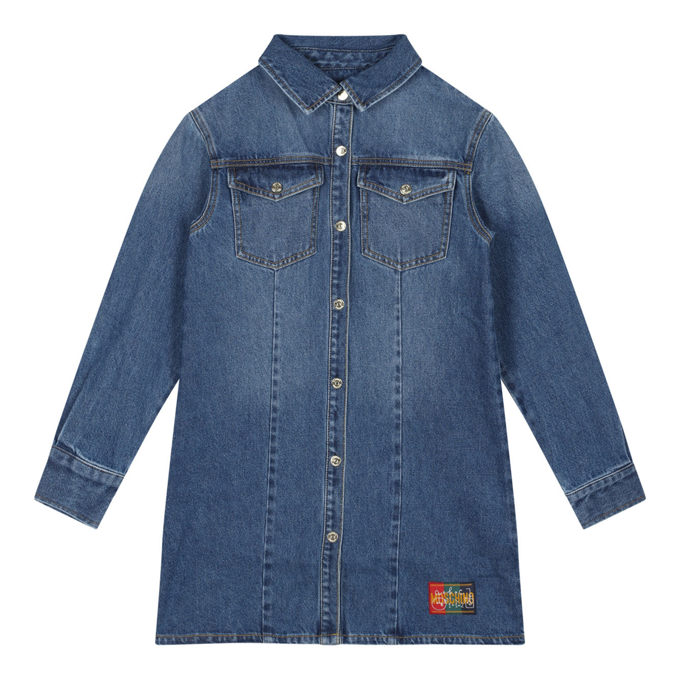 MOSCHINO KIDS Mini Cotton Dress for Girls