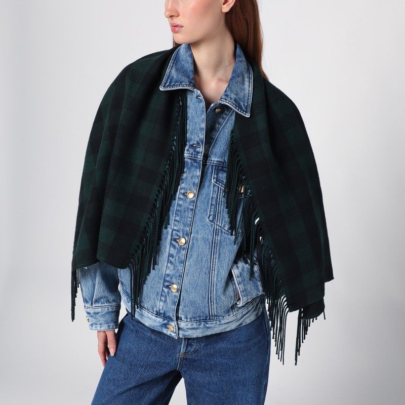 DESTIN Chic Check Wool and Cashmere Scarf