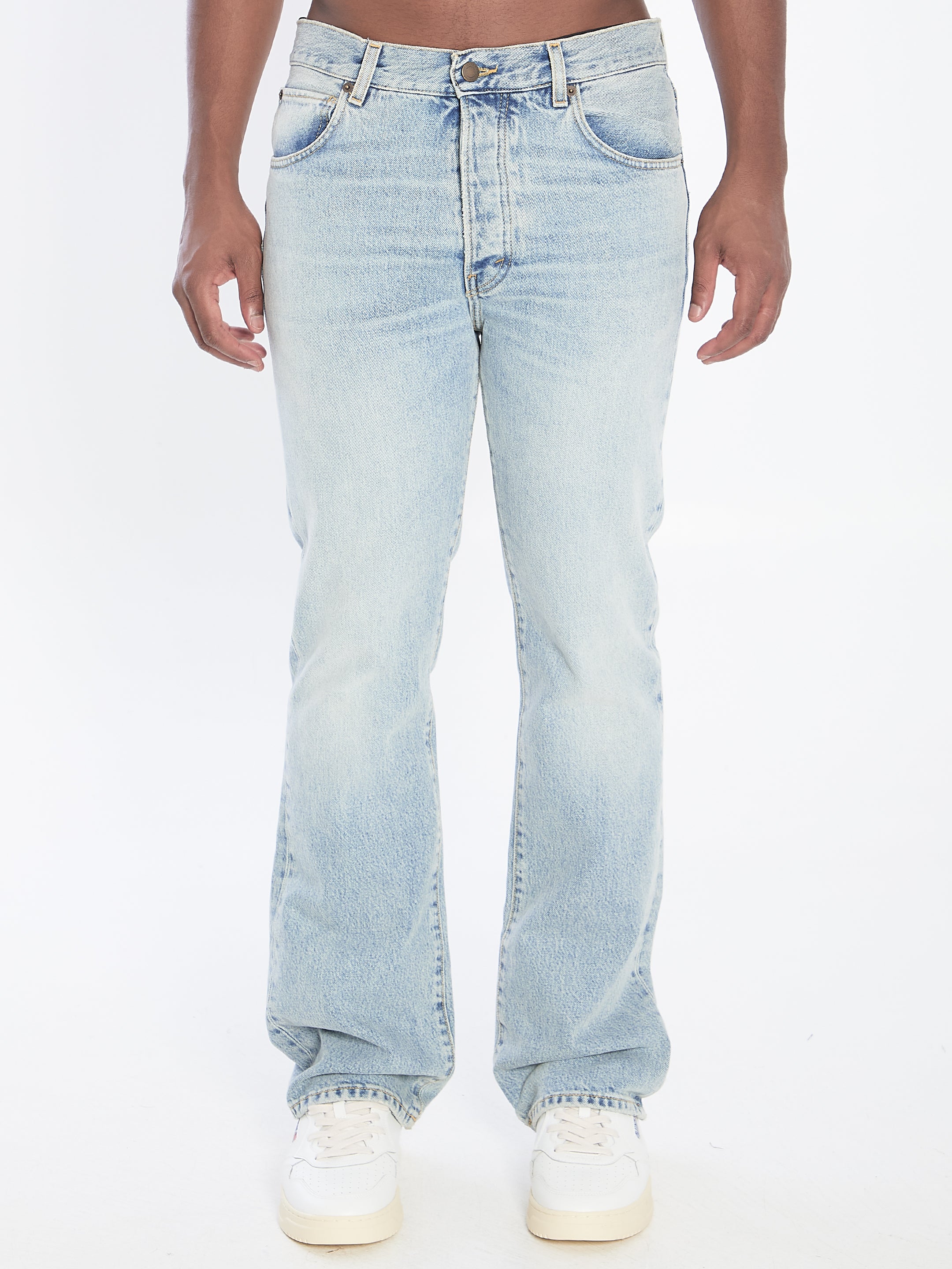HAIKURE Authentic Denim Pants - Regular Fit, Size 32 US