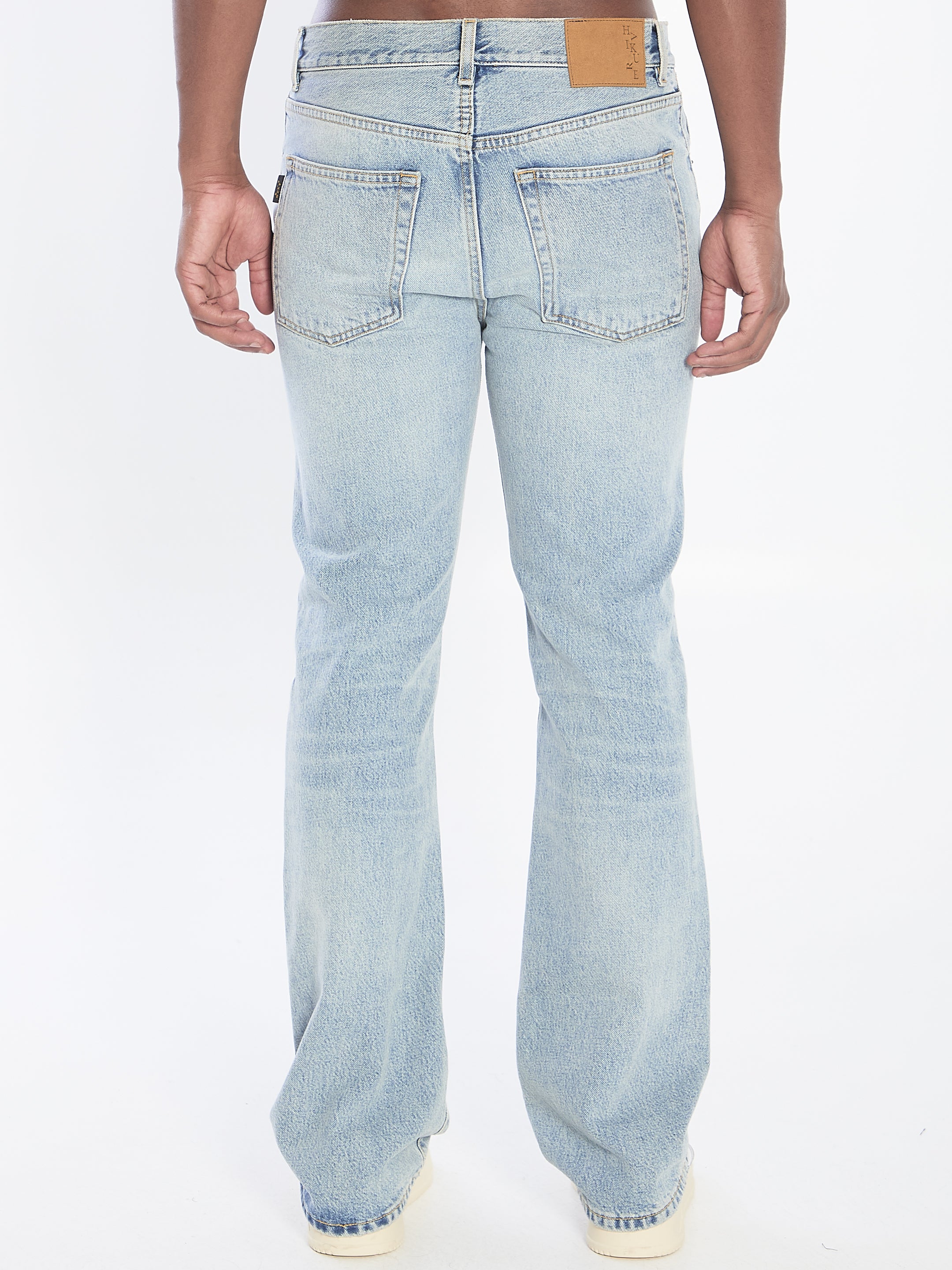 HAIKURE Authentic Denim Pants - Regular Fit, Size 32 US