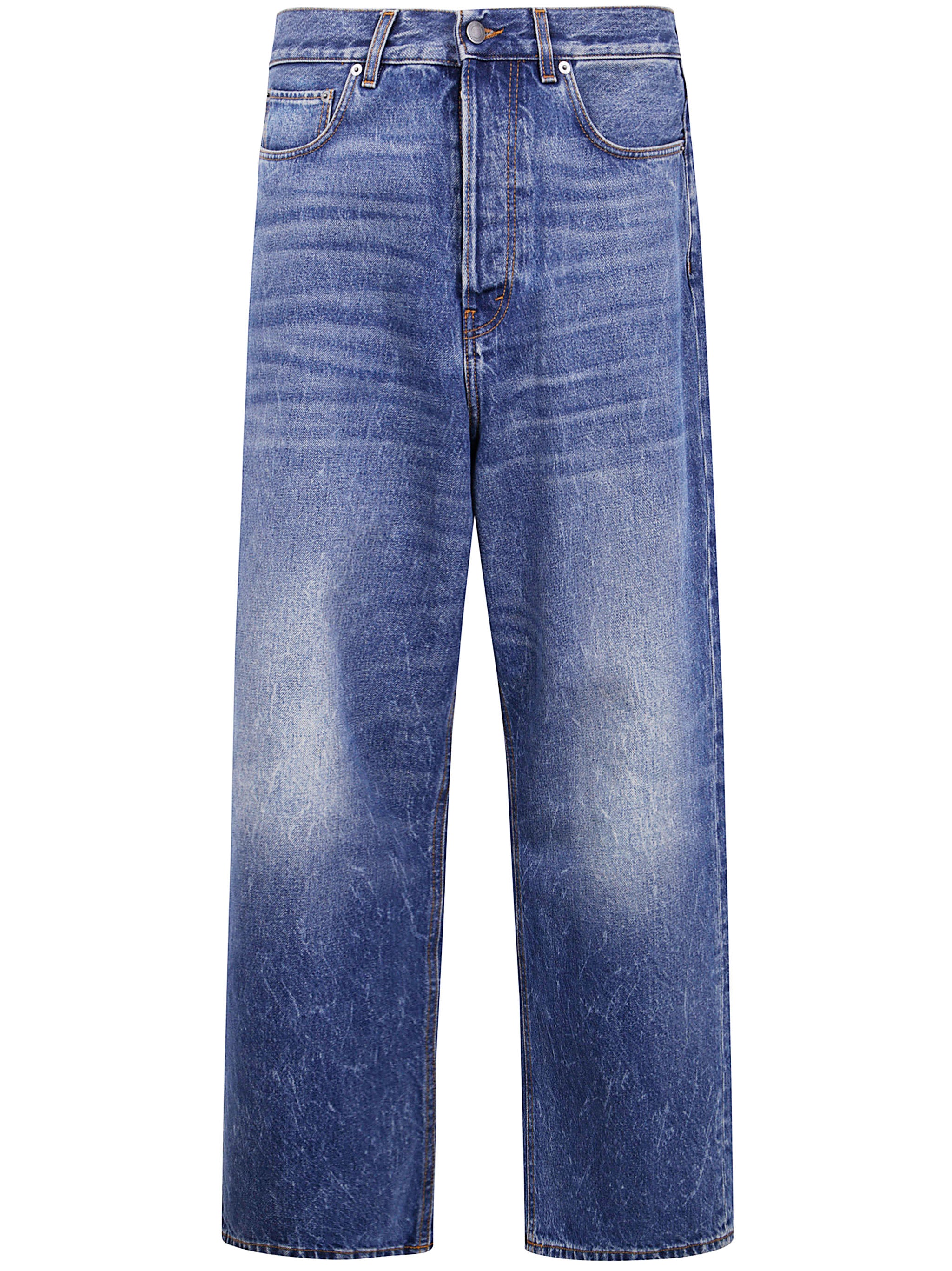 HAIKURE Authentic Dark Wash Jeans for Men