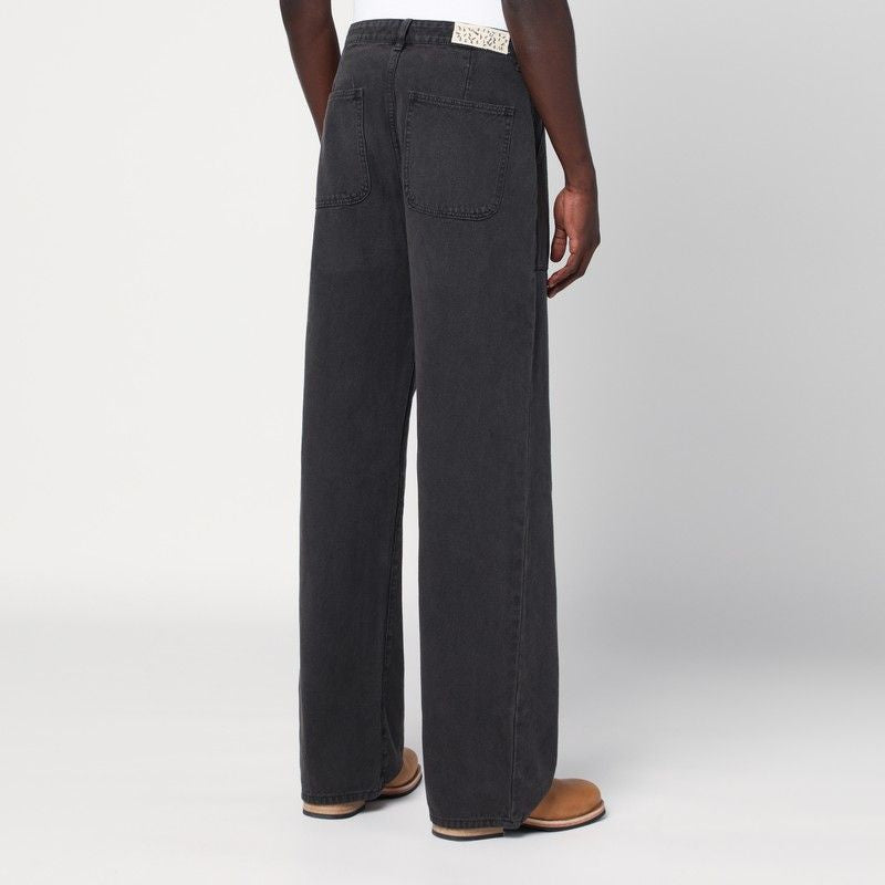 BASKETCASE GALLERY Wide-Leg Vintage Denim Pants
