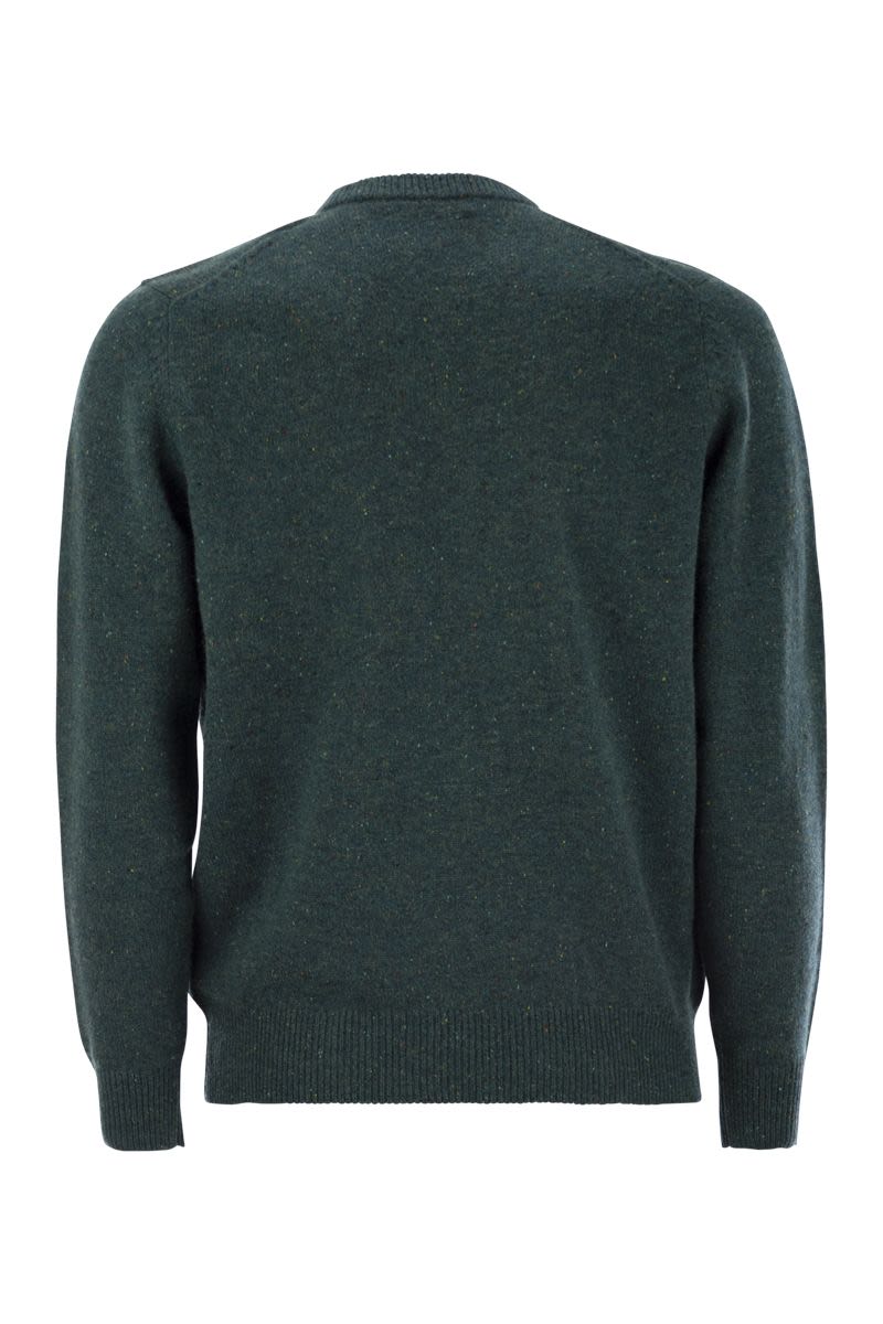 MC2 SAINT BARTH Dachshund Print Wool Blend Jumper