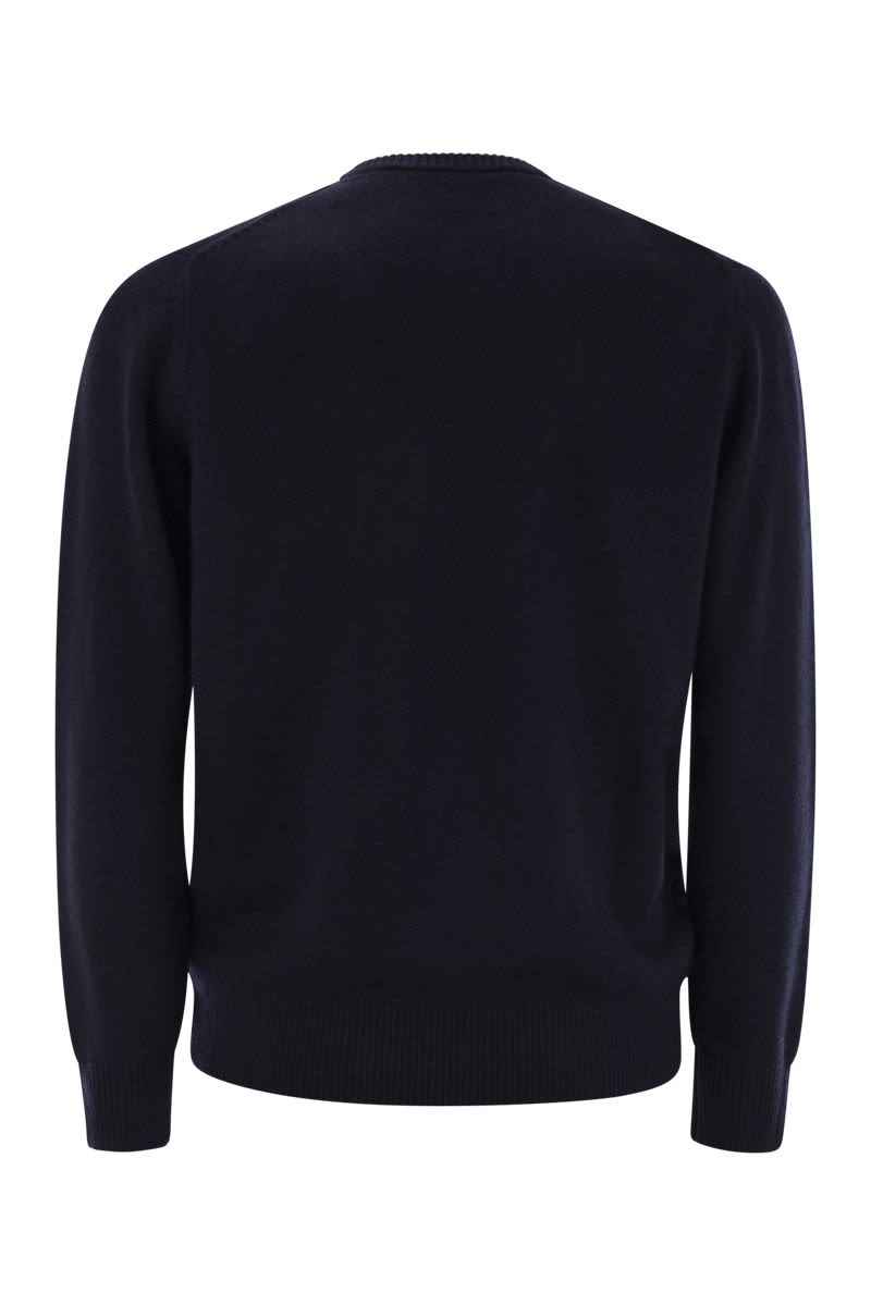 MC2 SAINT BARTH Dynamic Flat Jumper with Moscow Graphic for Men