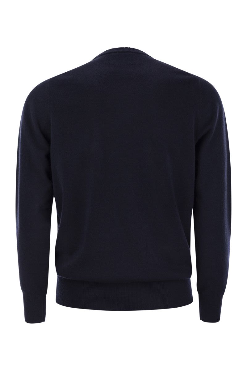 MC2 SAINT BARTH Dynamic Wool and Cashmere Blend Jumper for Men - 'Sun, Whisky and You Are in Pole Position!'