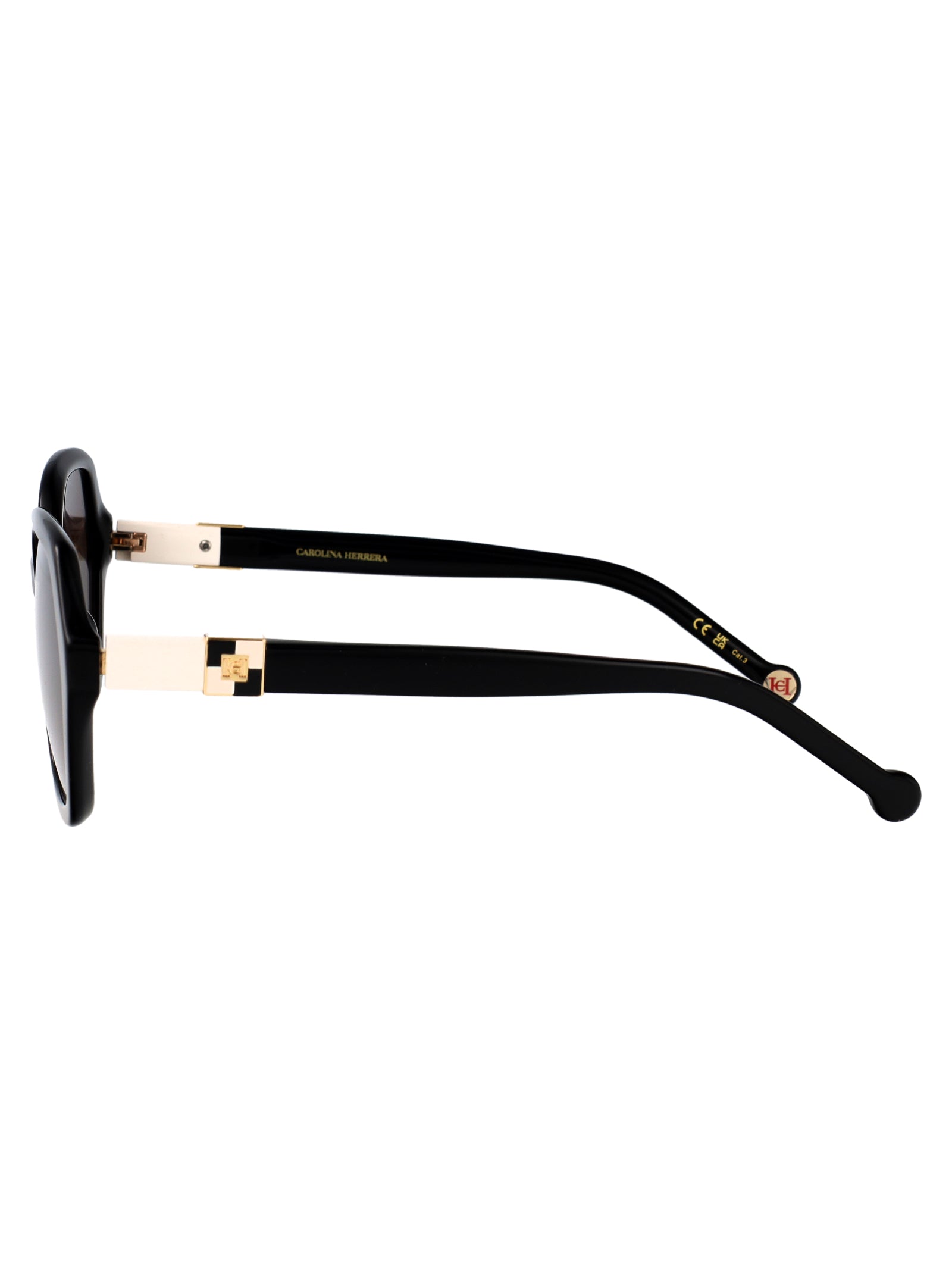 CAROLINA HERRERA Chic Acetate Sunglasses for Women - HER 0298/G/S