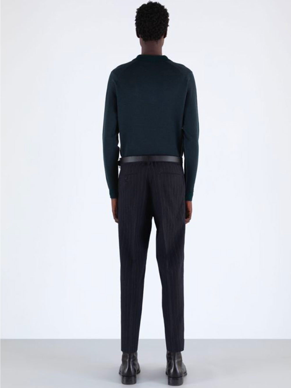 JOHN SMEDLEY Men's Extra Fine Merino Wool Polo Shirt