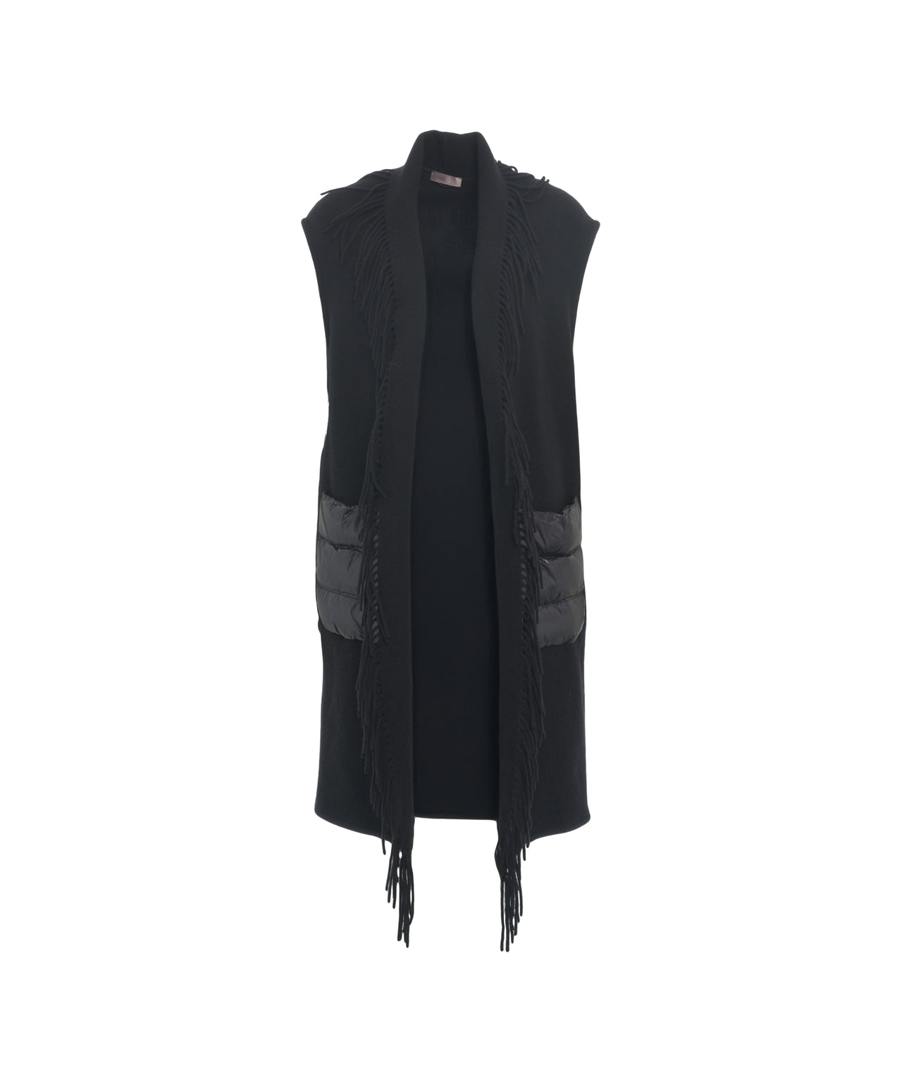HERNO Fringe-Detail Sleeveless Gilet