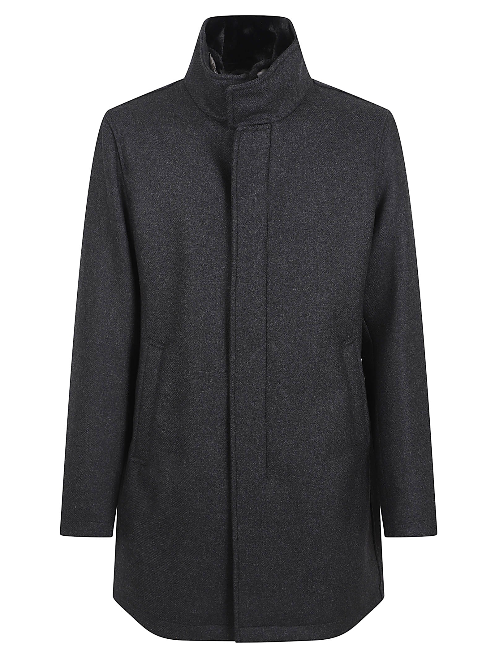HERNO Sophisticated Wool Blend Jacket for Men - FW25