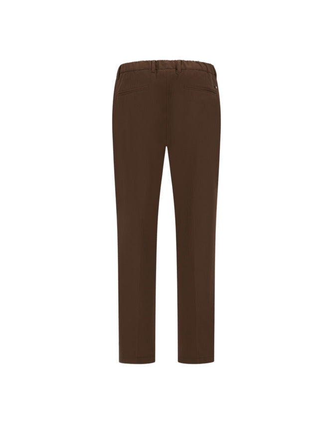 HERNO Comfort Fit Trousers with Elastic Waistband