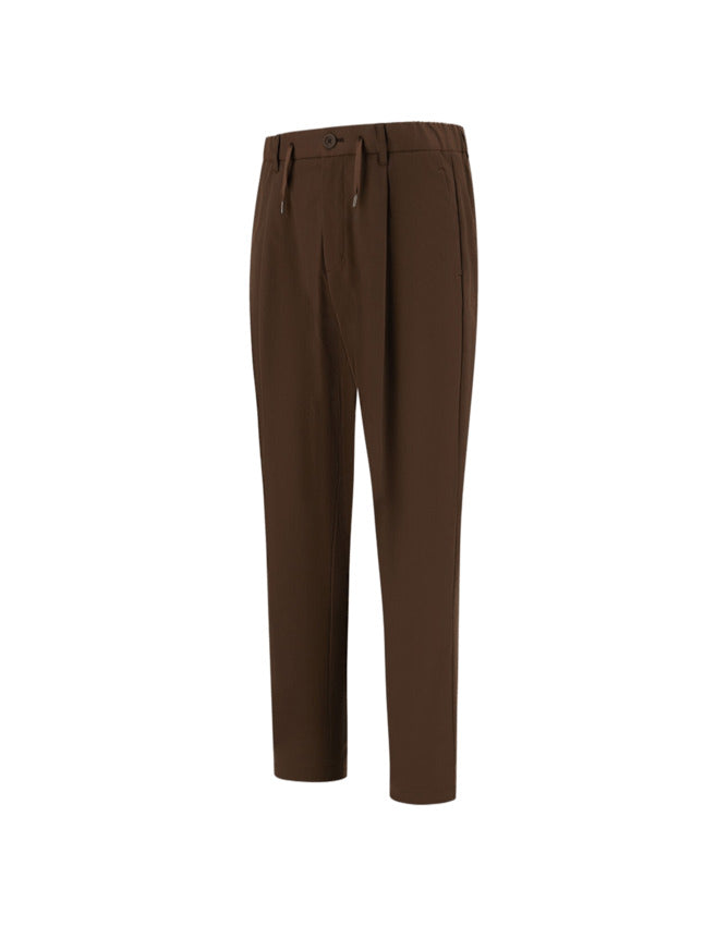 HERNO Comfort Fit Trousers with Elastic Waistband