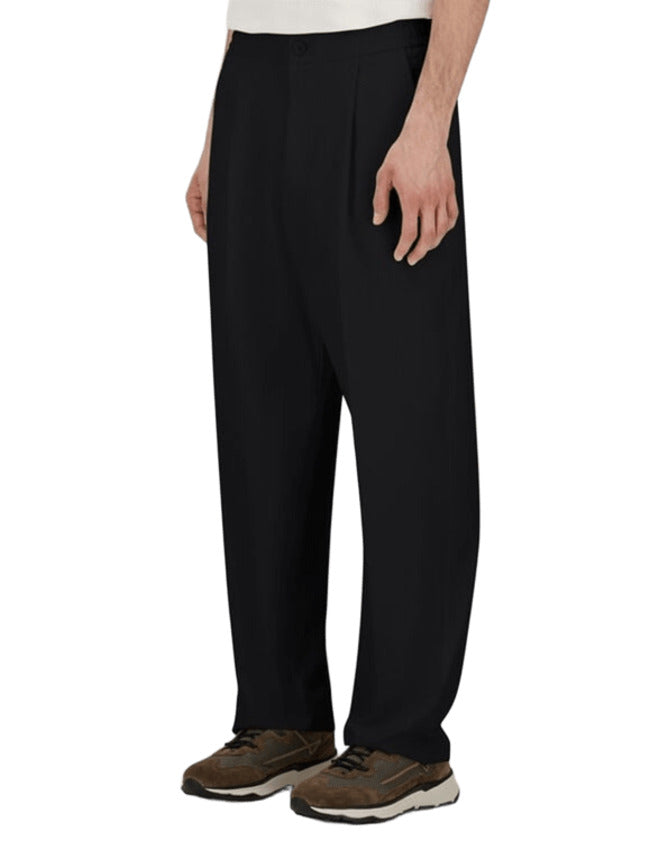 HERNO Men's Regular Fit Stretchy Trousers with Drawstring