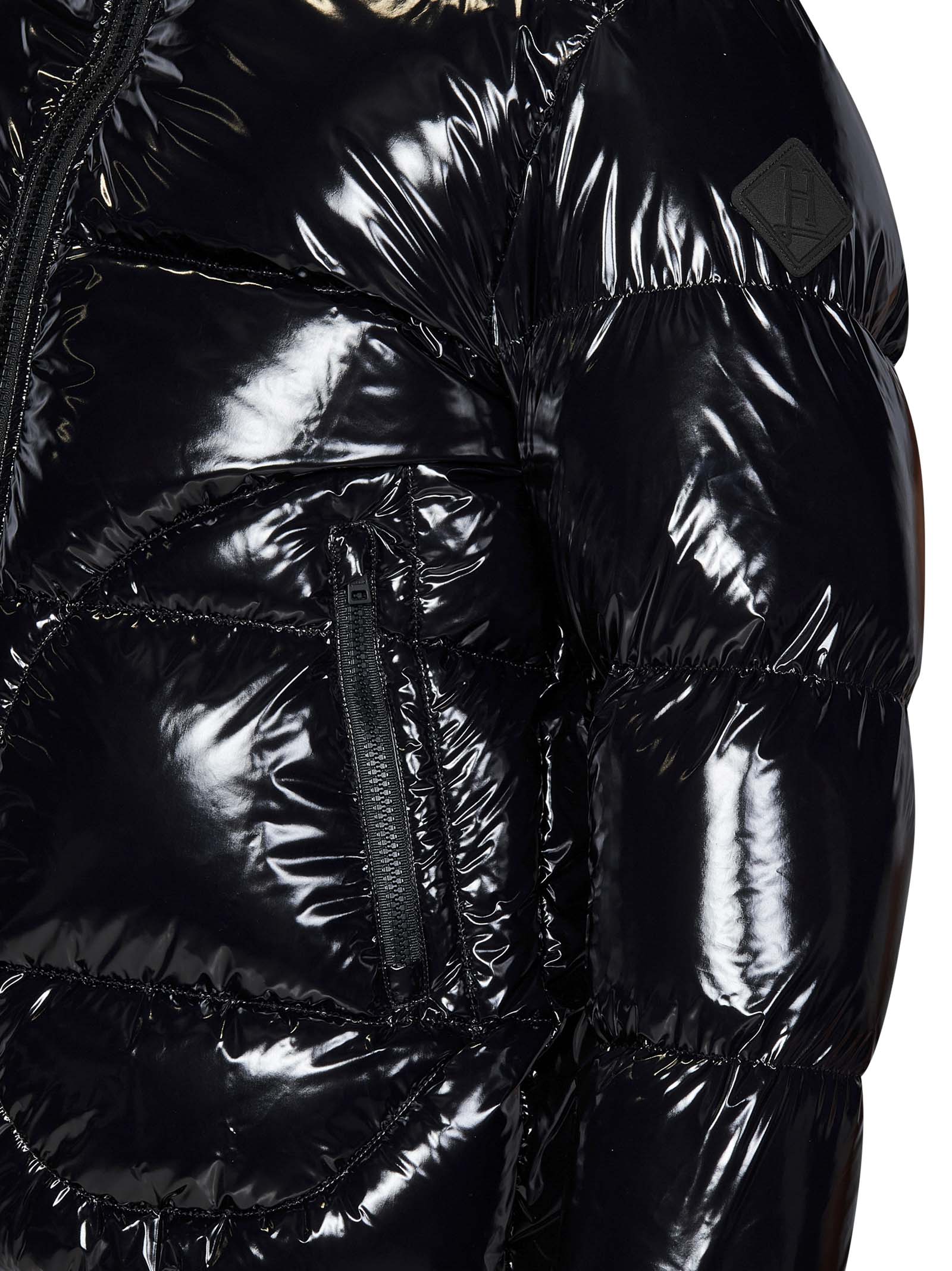 HERNO Glossy Bomber Jacket for Men - FW25