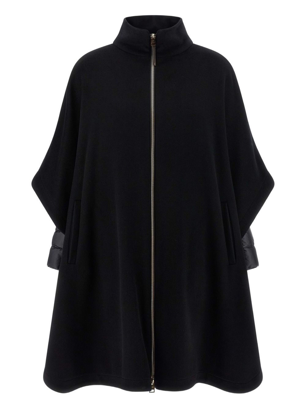 HERNO Cape-Inspired Wool Coat for Women