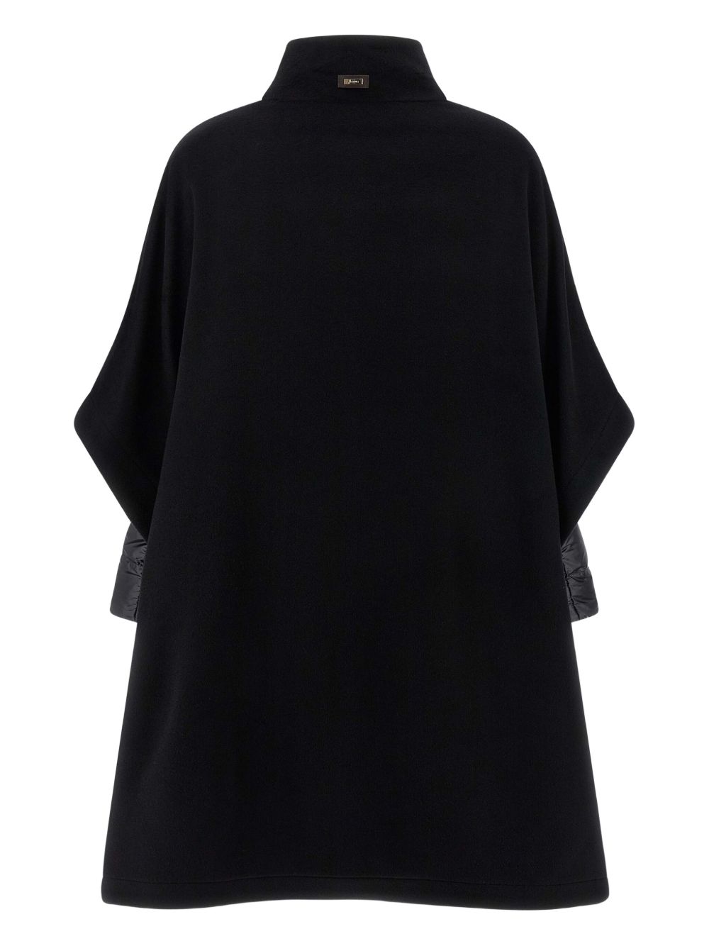 HERNO Cape-Inspired Wool Coat for Women