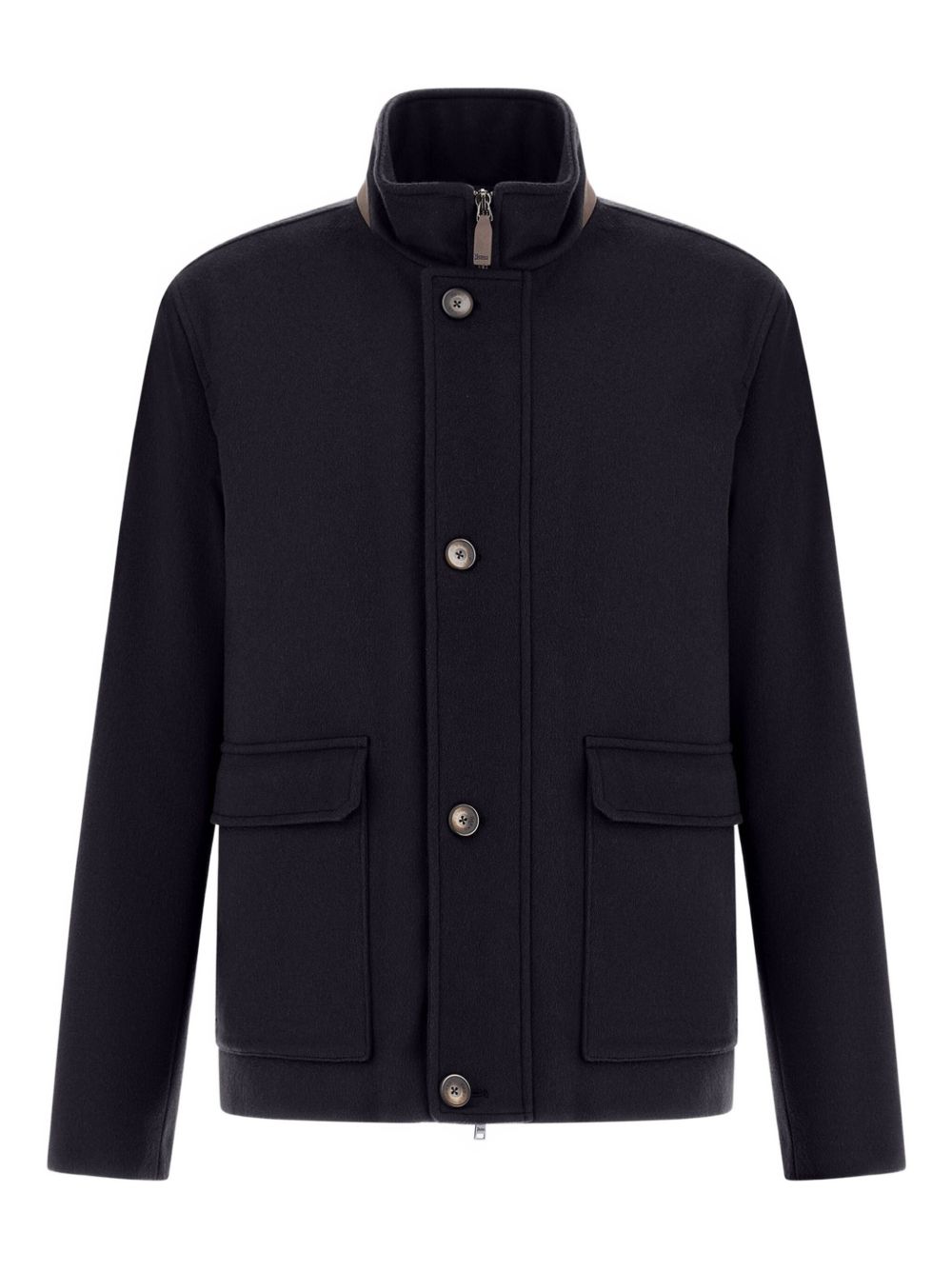 HERNO Luxurious Cashmere Field Jacket for Men