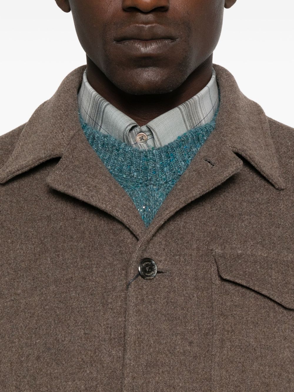 HERNO Elegant Double-Fabric Jacket for Men - FW25