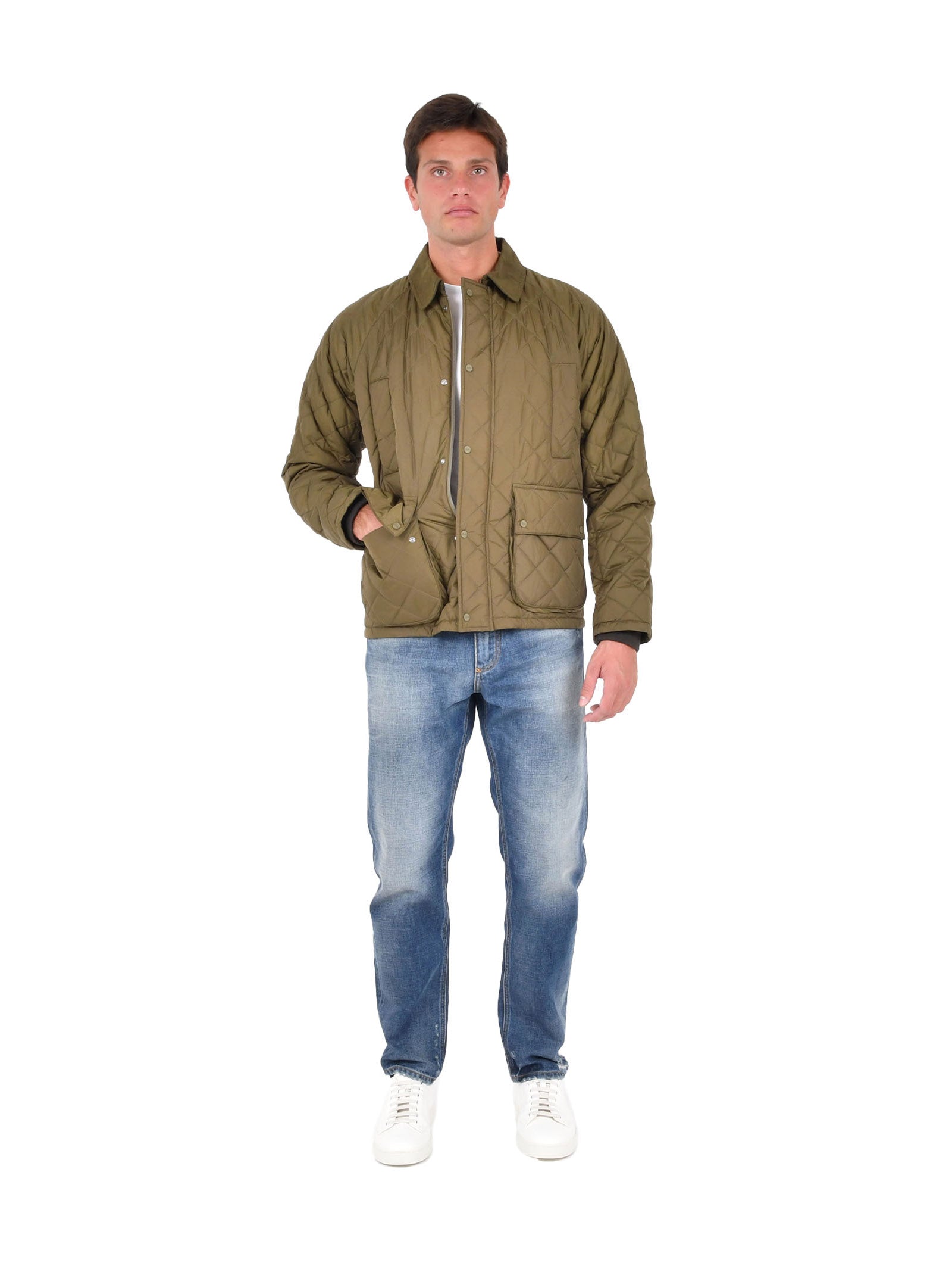 HERNO Military Quilted Jacket for Men