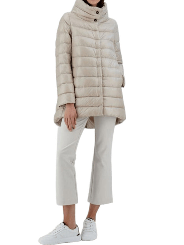 HERNO Ultralight Quilt Jacket with Crater Collar - Women's