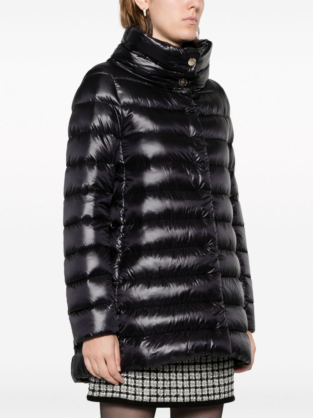 HERNO Trapeze Design Down Jacket