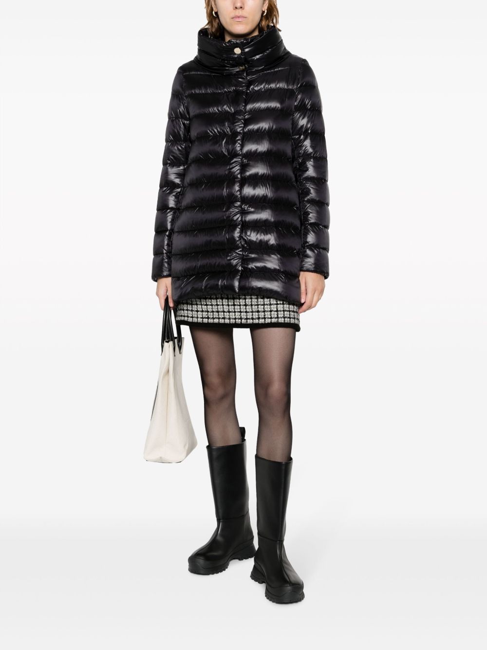 HERNO Trapeze Design Down Jacket