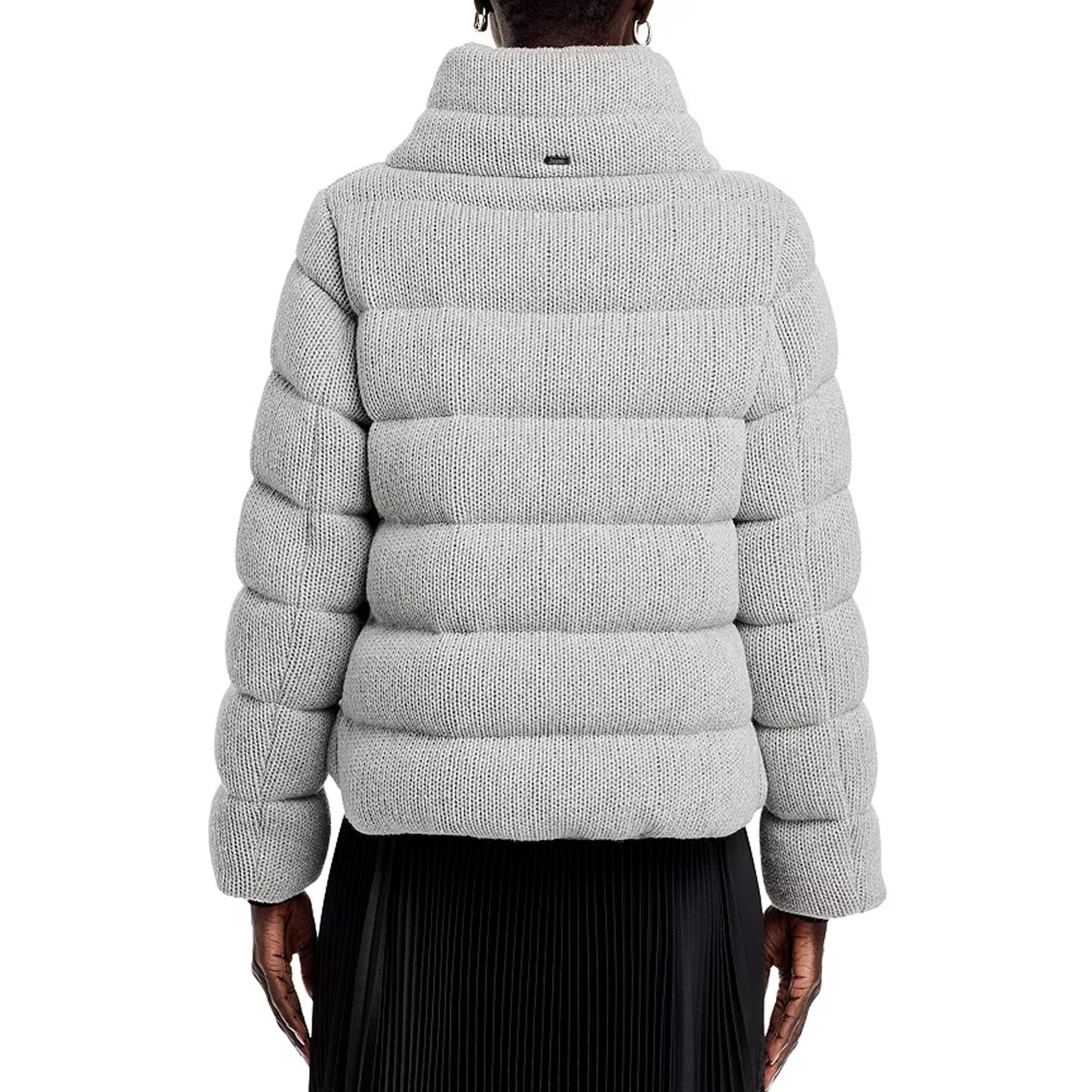 HERNO Quilted Knit Bomber Jacket for Women - Fall Winter Edition