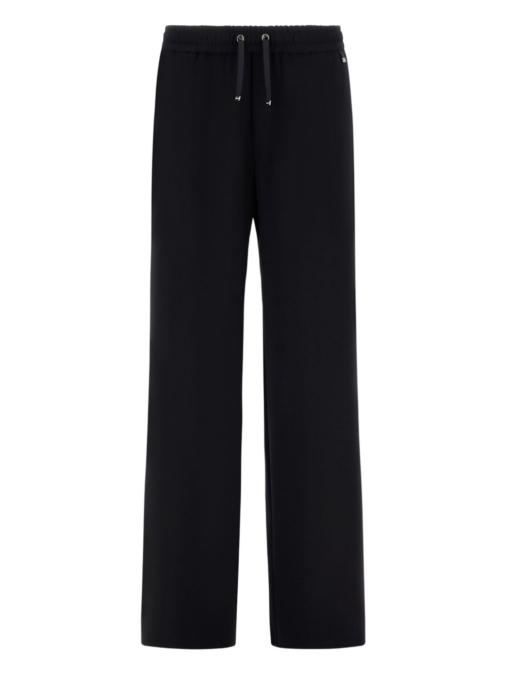 HERNO Relaxed Leg Stretch Satin Trousers for Women