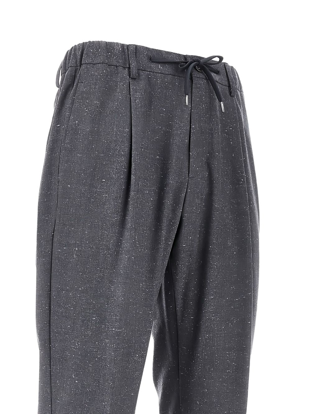HERNO Sleek One-Pleat Resort Trousers for Men - FW25