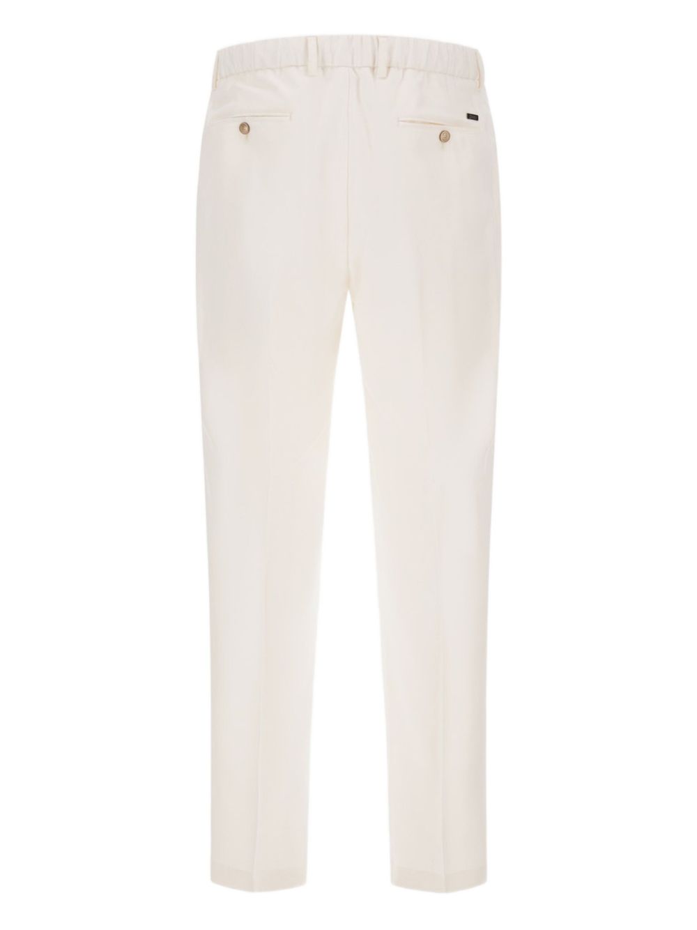 HERNO Luxury Cashmere Silk Trousers with One-Pleat Design