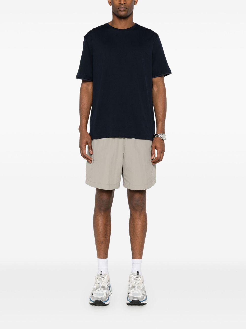 HERNO Lightweight Crewneck T-Shirt for Men - Fall Winter 25/26