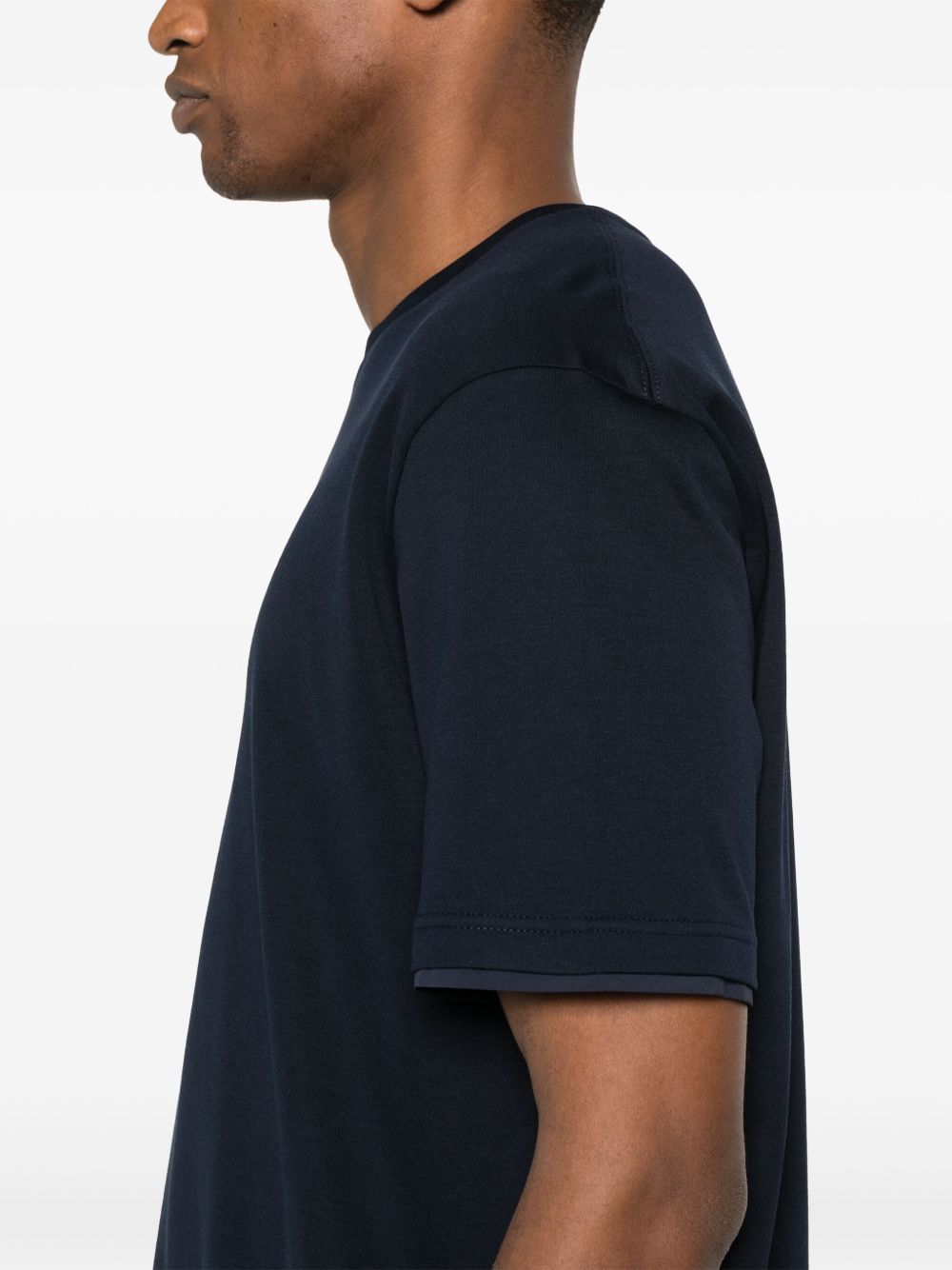 HERNO Lightweight Crewneck T-Shirt for Men - Fall Winter 25/26