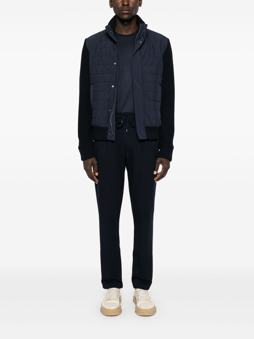 HERNO Men's Combed Wool T-Shirt