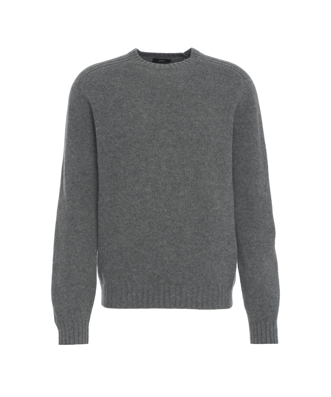 HERNO Classic Crew Neck Wool Sweater for Men