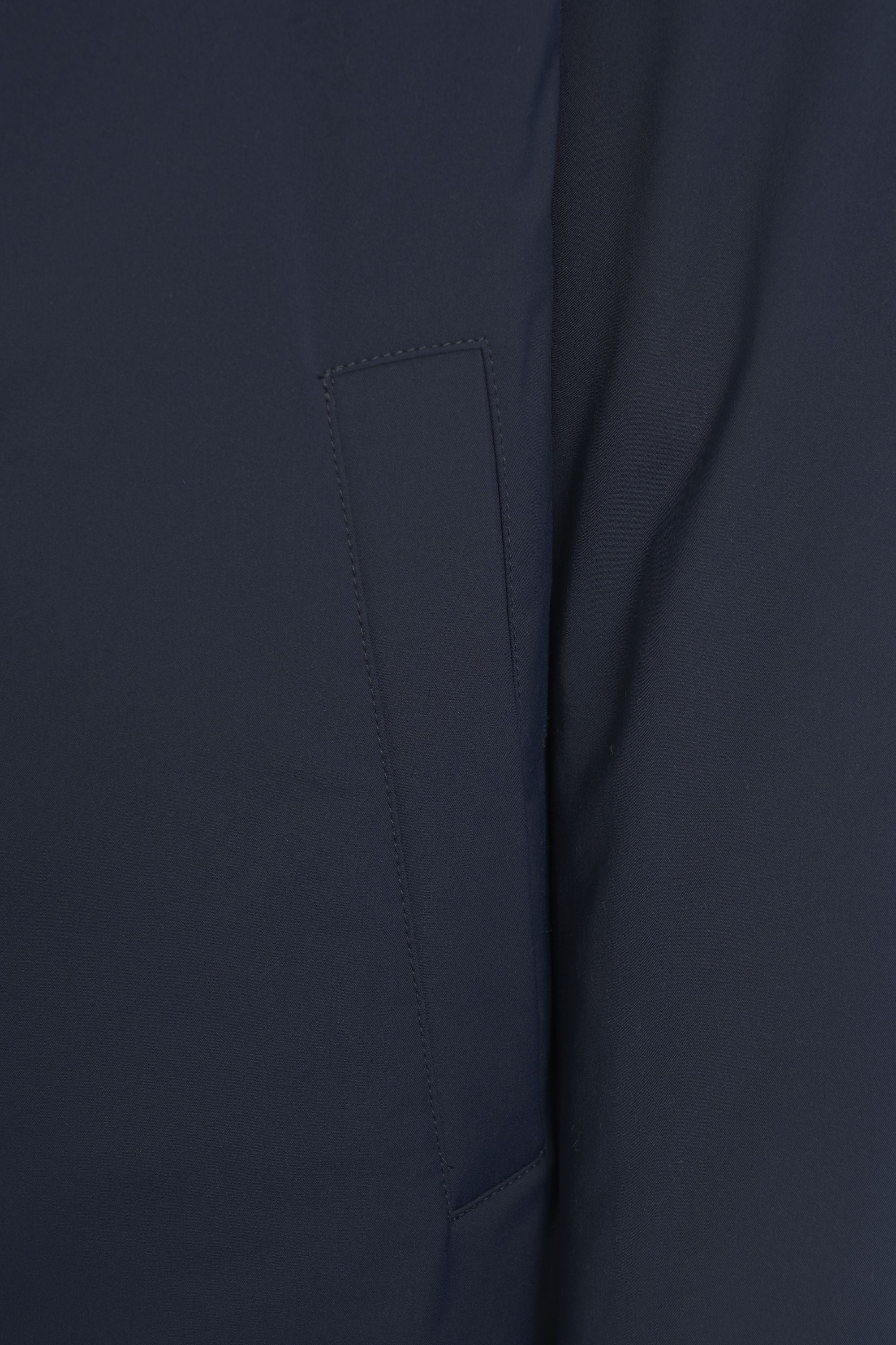 HERNO Men's Parka Jacket with Faux Fur Hood