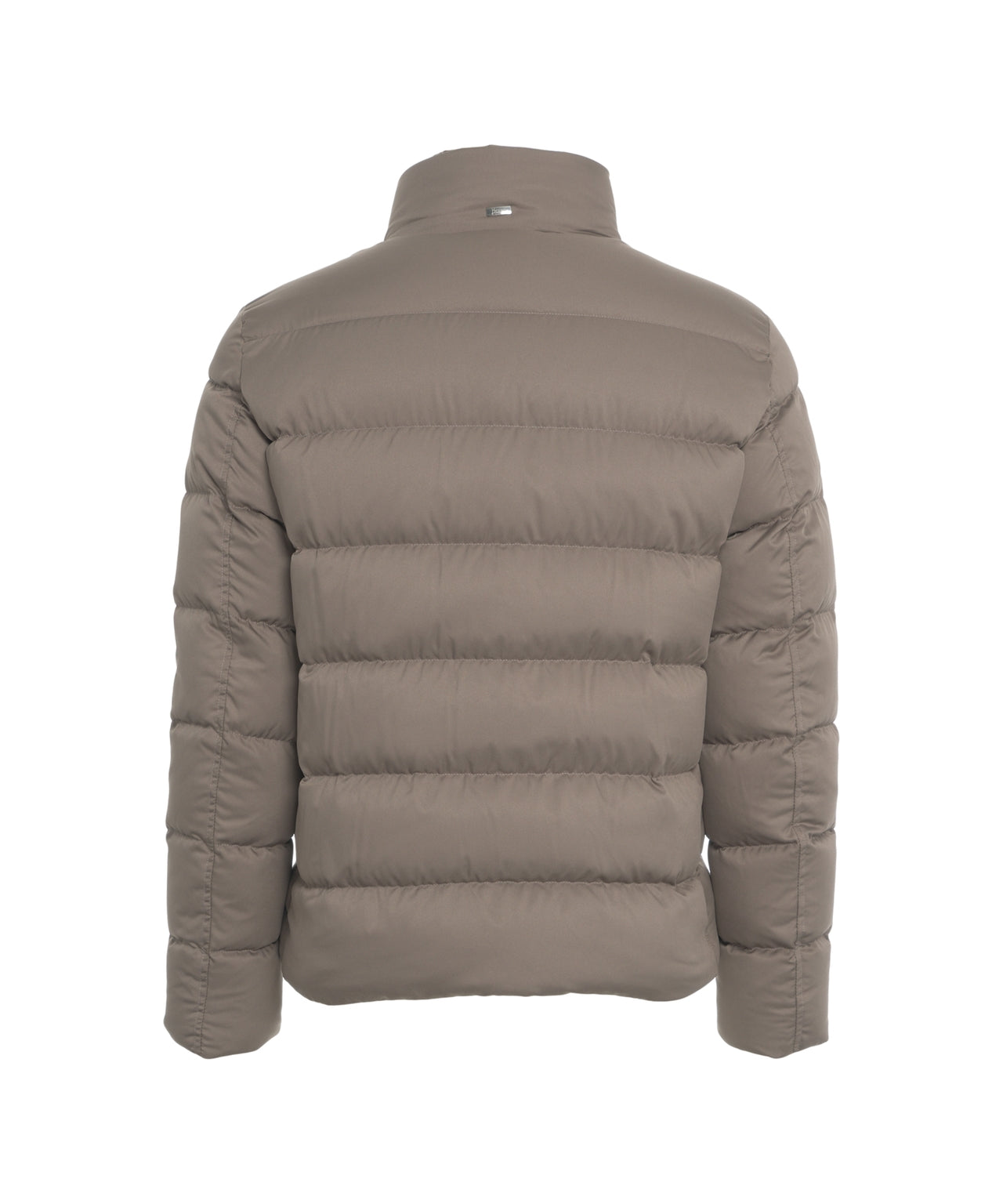 HERNO Lightweight Quilted Puffer Jacket with High Collar
