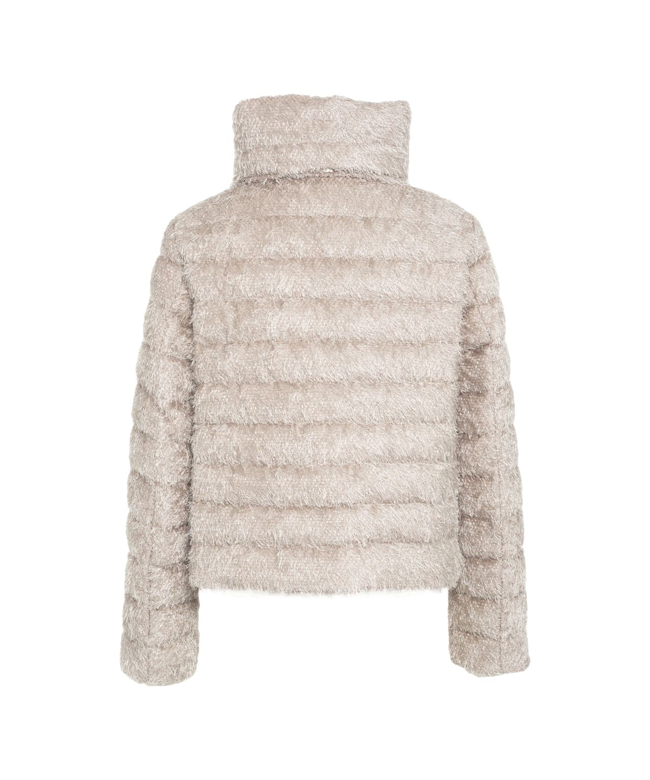 HERNO Elegant Faux Fur Down Jacket for Women