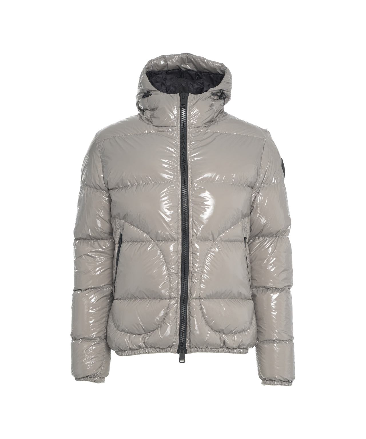 HERNO Men's Quilted Down Jacket with Integrated Hood