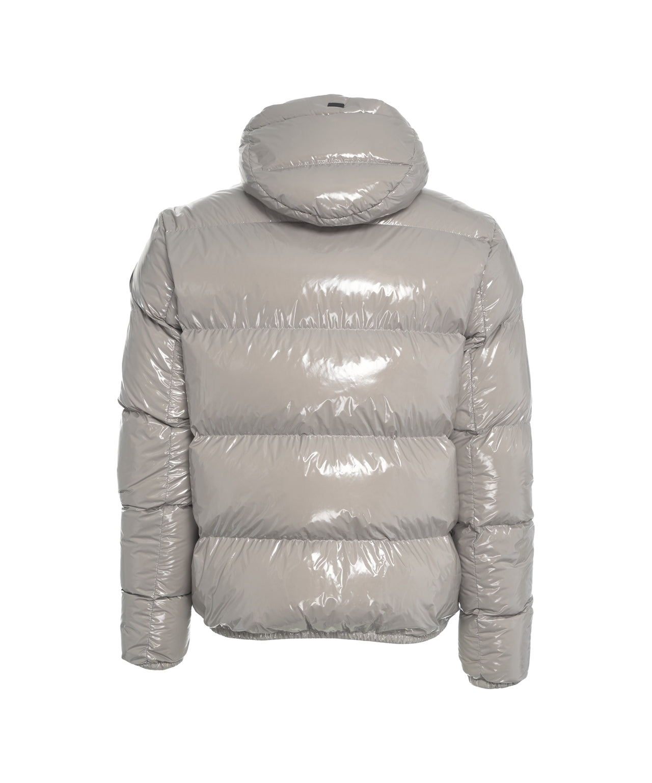 HERNO Men's Quilted Down Jacket with Integrated Hood