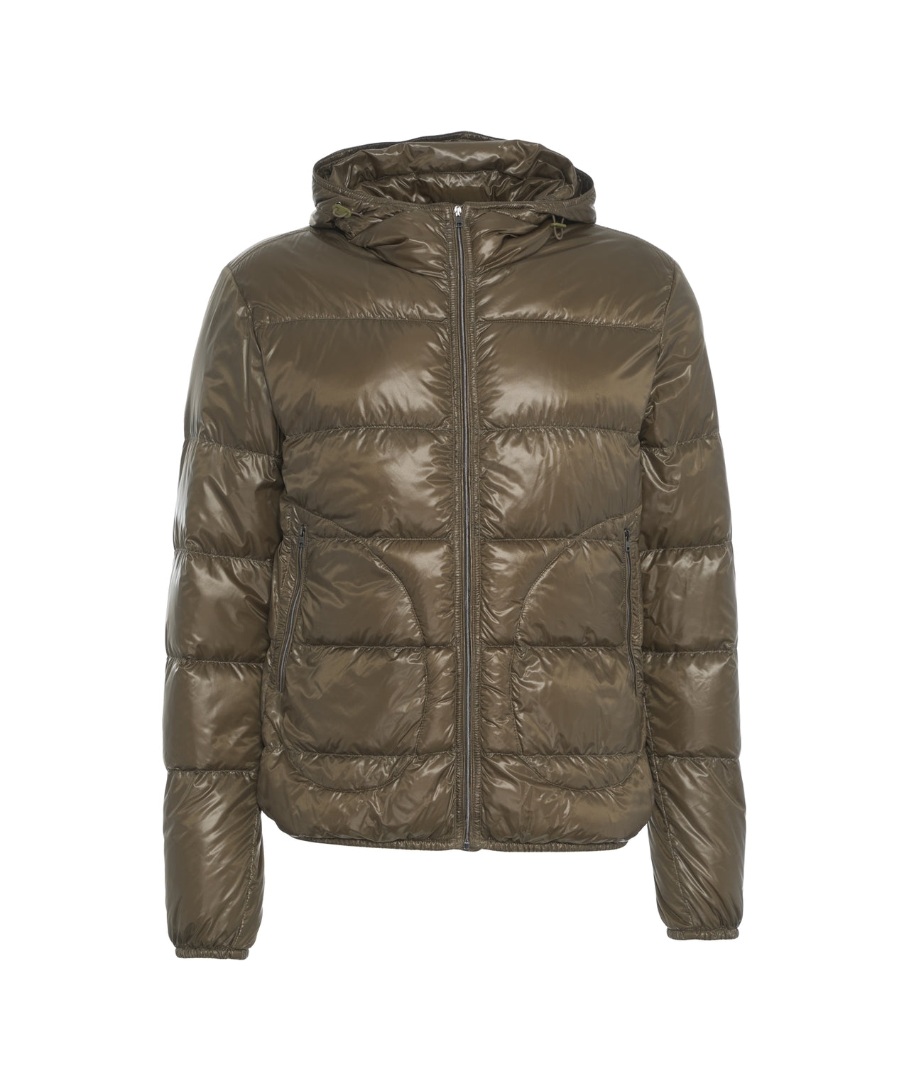 HERNO Quilted Down Jacket with Integrated Hood for Men