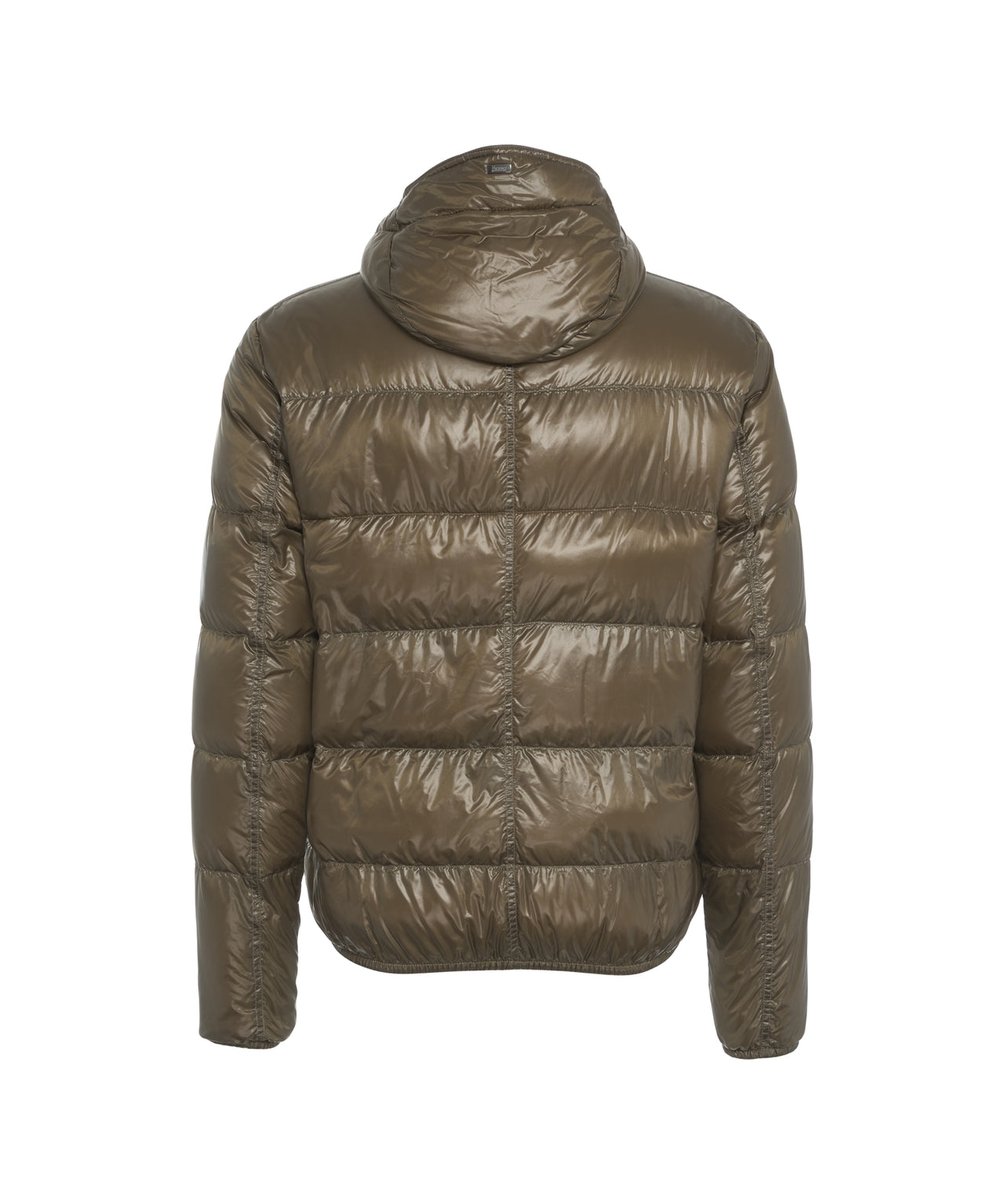 HERNO Quilted Down Jacket with Integrated Hood for Men