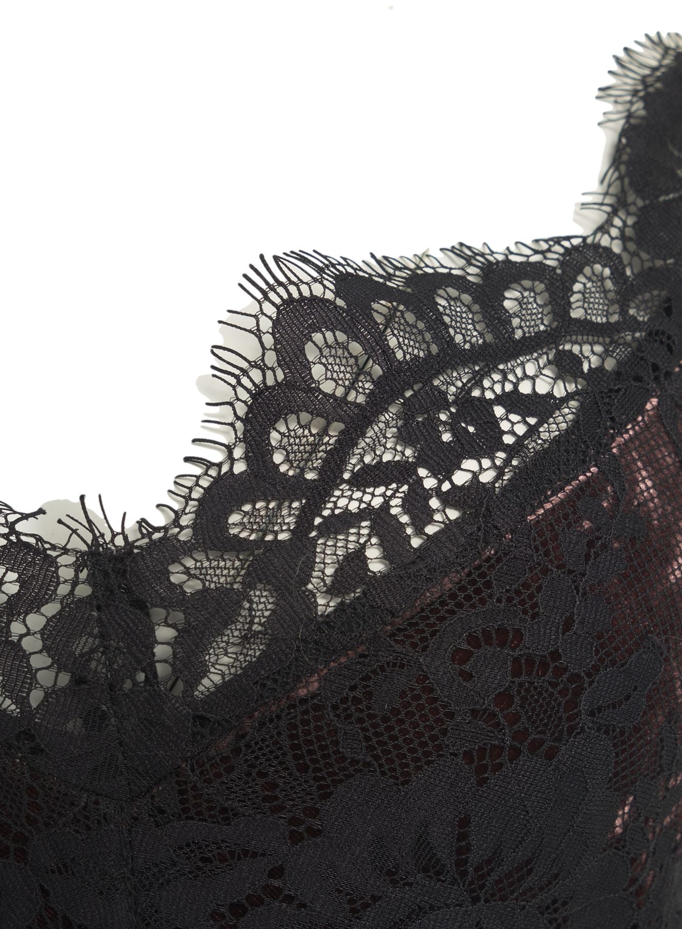 HERSKIND Chic Velvet Maxi Dress with Lace Detailing for Women