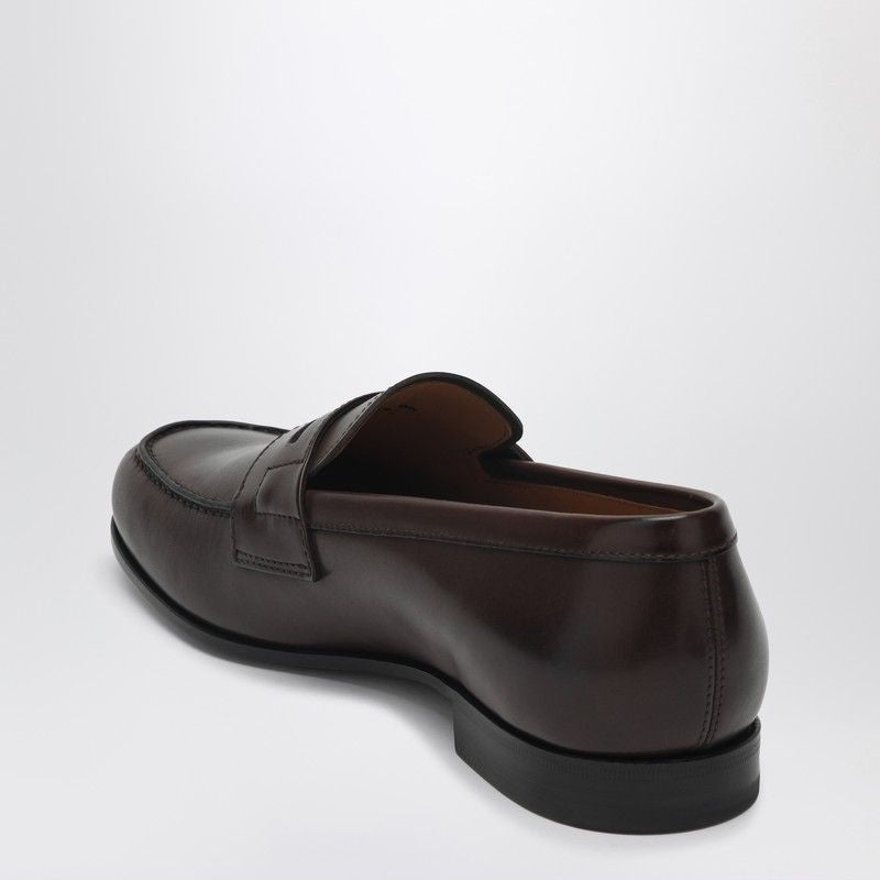 CHURCH'S Ebony Leather Heswall Loafer