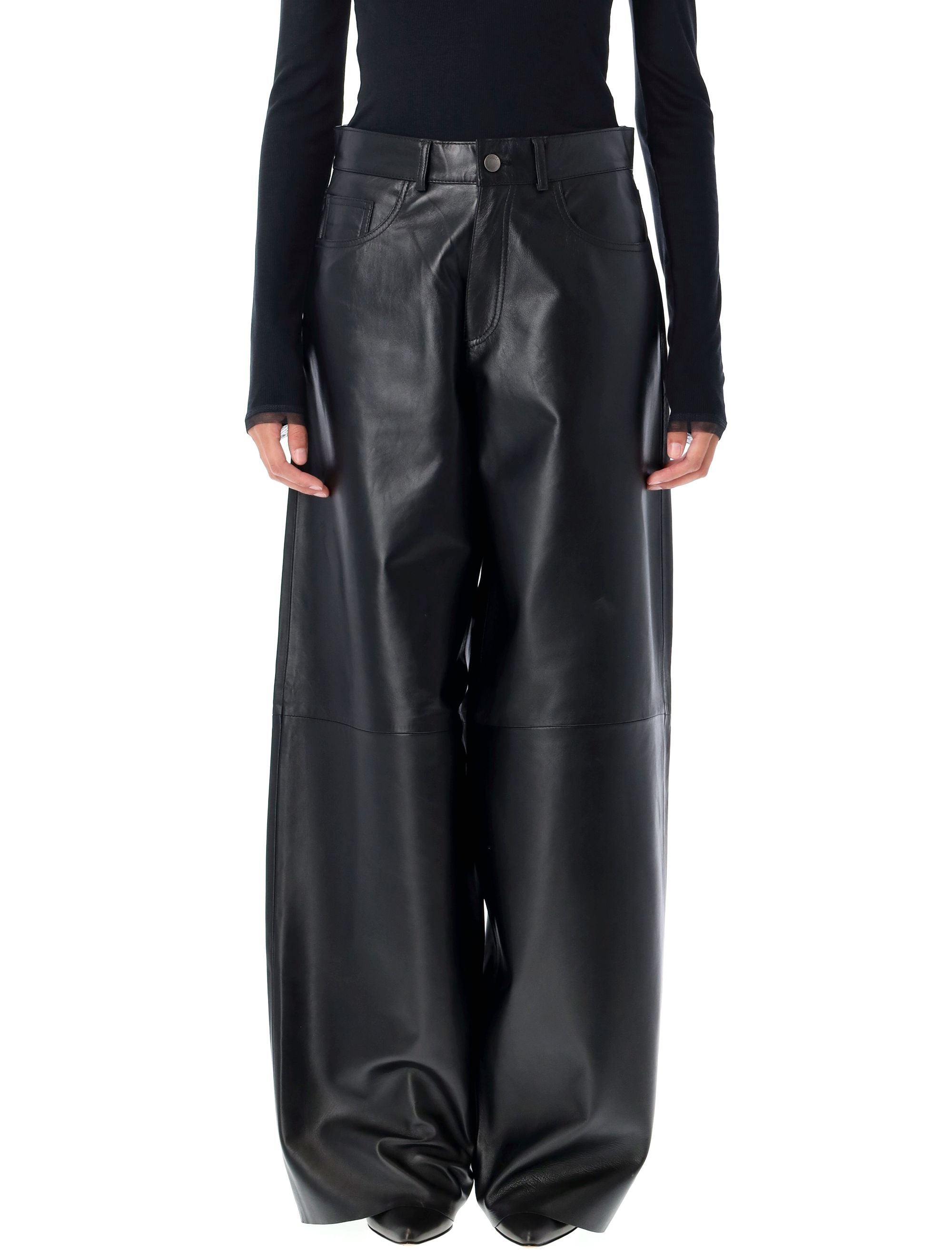 HAIKURE Luxe Leather Pants for Women - Size 27