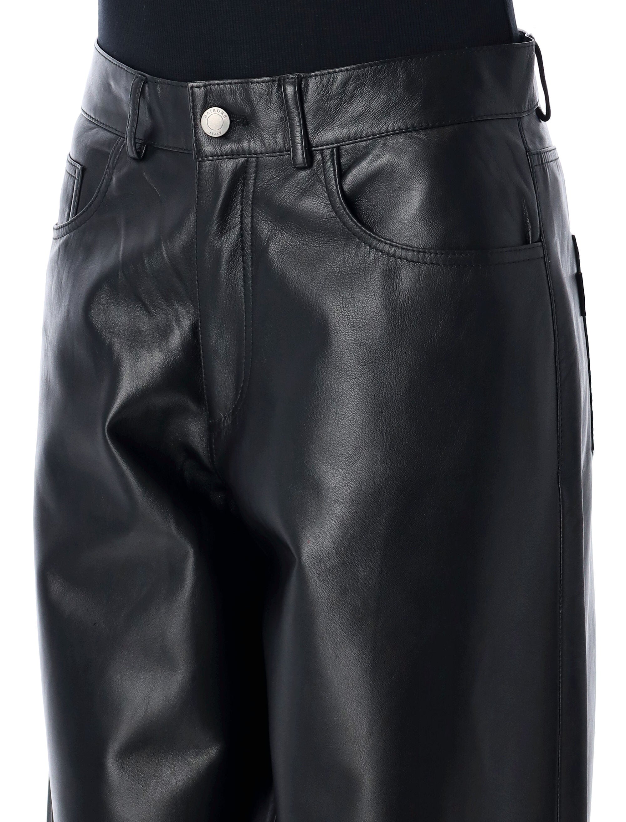 HAIKURE Luxe Leather Pants for Women - Size 27