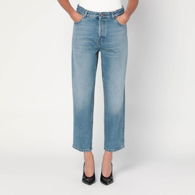 HAIKURE Wide Leg Washed Effect Jeans for Women
